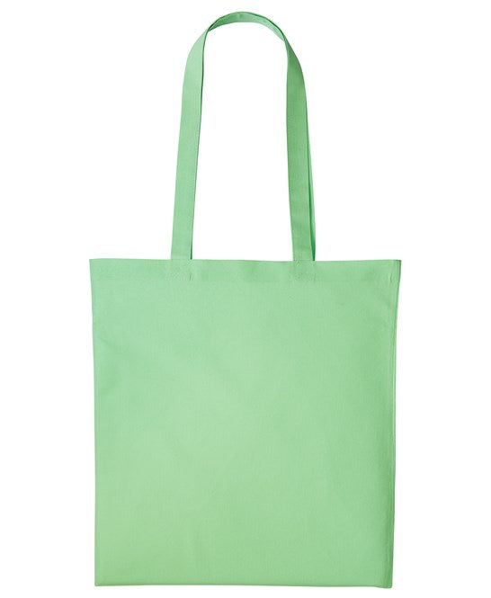Tote bag RL100 vert pastel - vue de face